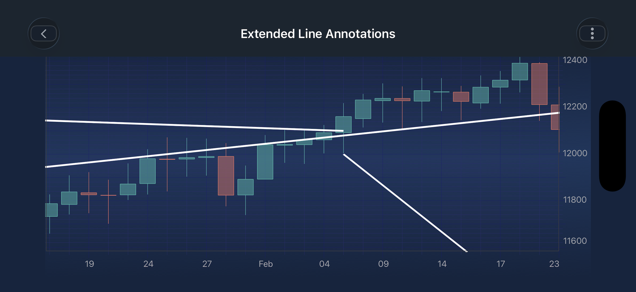 Extended Line Annotation