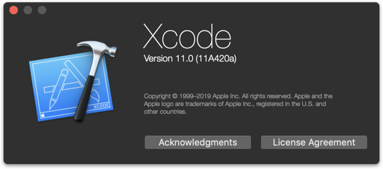 About XCode
