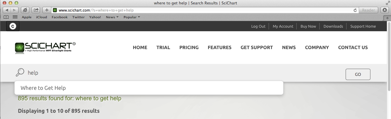 Site-Wide Search, powered by OneSearch™ now available