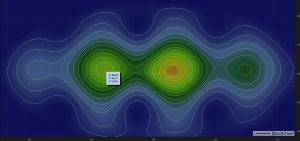 Contours on WPF Heatmaps