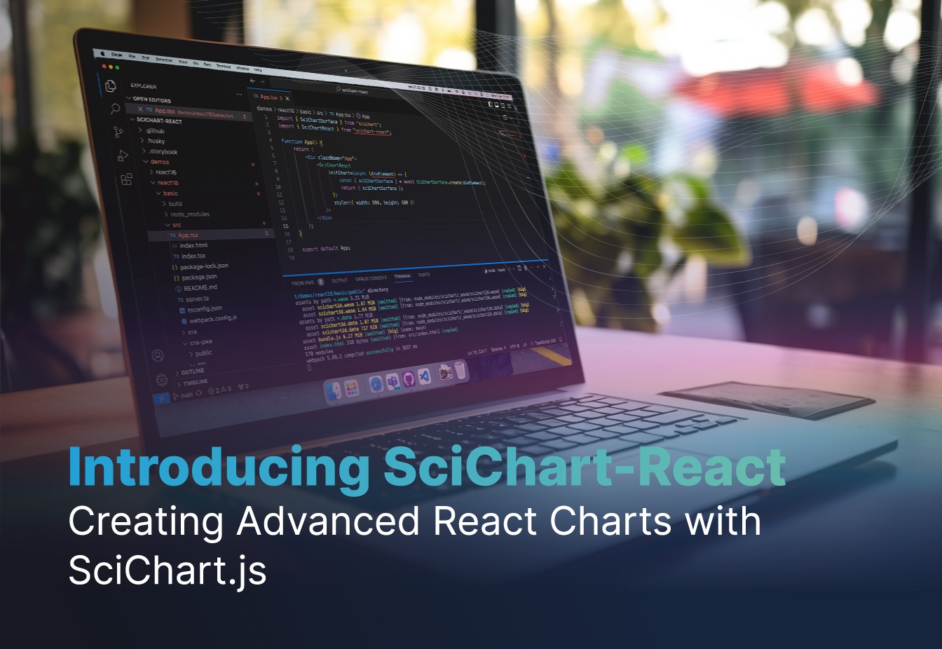 React Charts with SciChart.js: Introducing scichart-react