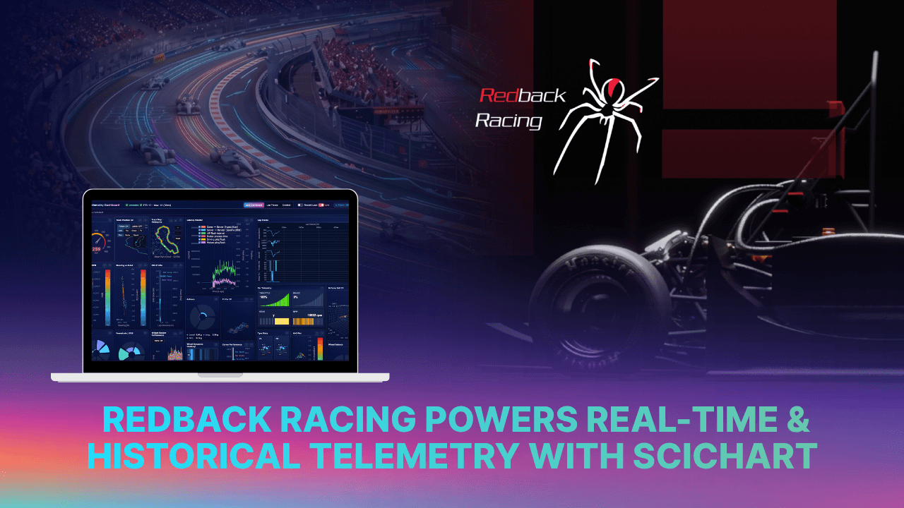 Redback Racing Powers Real-Time & Historical Telemetry with SciChart